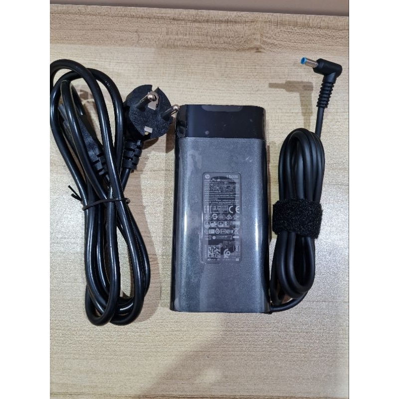 Adaptor Charger HP OMEN Oleh 15 17 ZBook Studio X360 15 15U G3 g4 G5 19.5V 7.7A 150W Blue pin HP EliteBook 1050 G1 Iri 14-eb 14-eb0000 14-eb1000 TPN-DA09 TPN-CA11