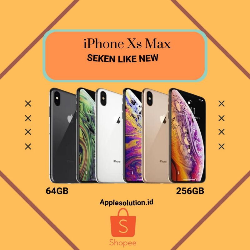 Iphone XS MAX second likenew