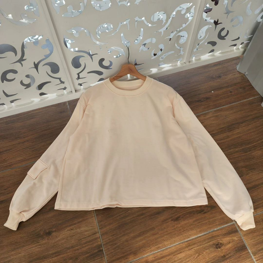 Nara.Grosir - Hand Pocket XXL l Sweater Oversize Wanita