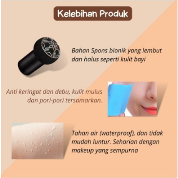 DHIO - [BPOM] FEALI Waterproof Mushroom Head Air Sunisa CC Cream moisturizing Air Cushion BB Cream Original