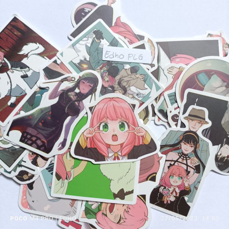 

stiker anime spy x family / sticker anime spy x family anti air / stiker anya, lori,