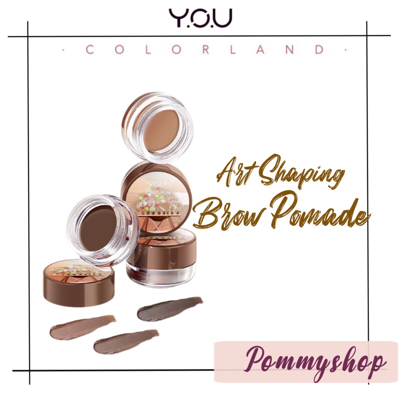 Kosmetik You Colorland Art Shapping Brow Pomade 3g