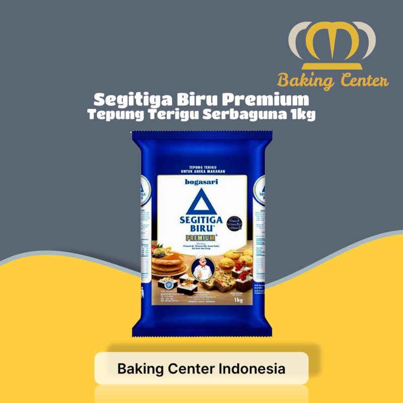 

Tepung Terigu Segitiga Biru Premium 1kg