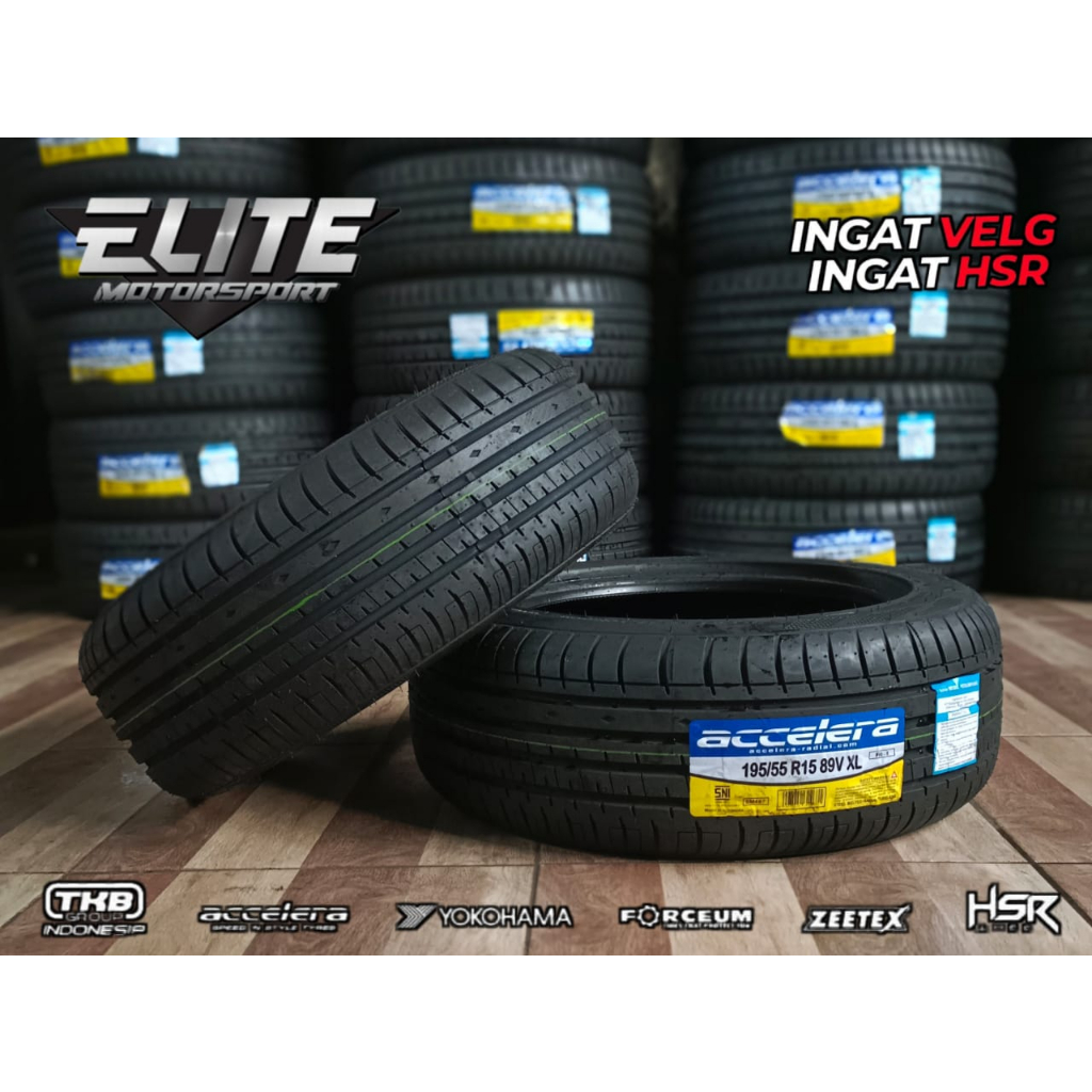 Ban mobil Agya Ayla Brio Sirion Ban Accelera PHI Ukuran 195 55 R15 Bukan ban Bridgestone