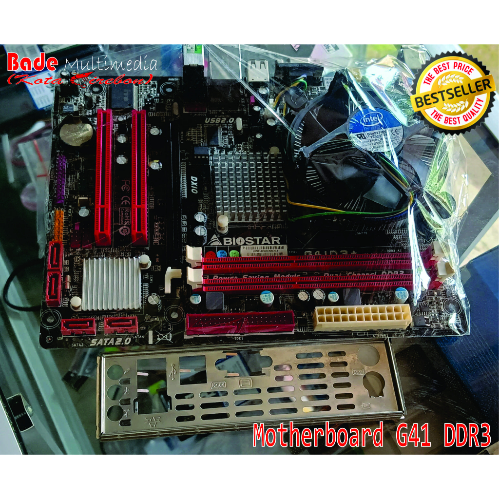 Motherboard LGA775 DDR3 G 41 / Mobo BIOSTAR G41D3+ LGA 775 G41