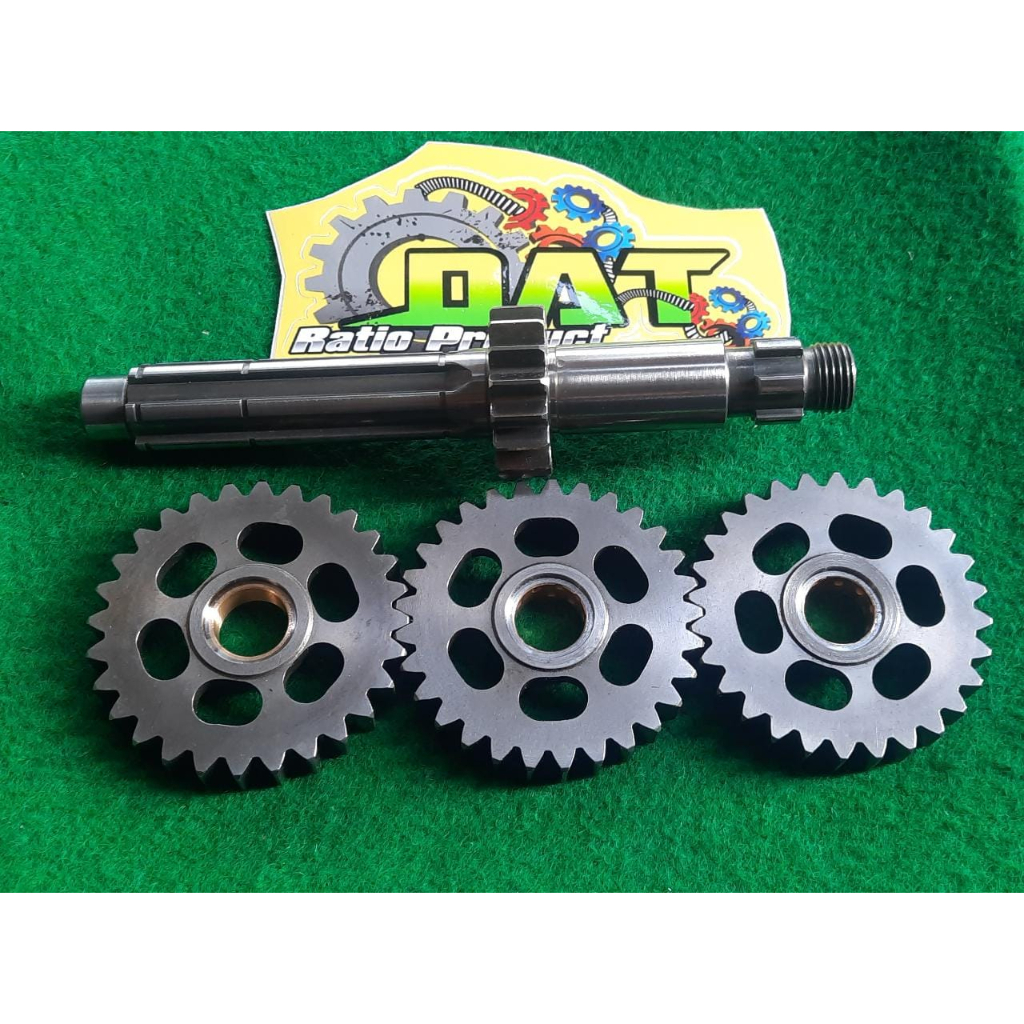 Rasio Racing Ninja gigi 1 satu pasang (primer skunder)