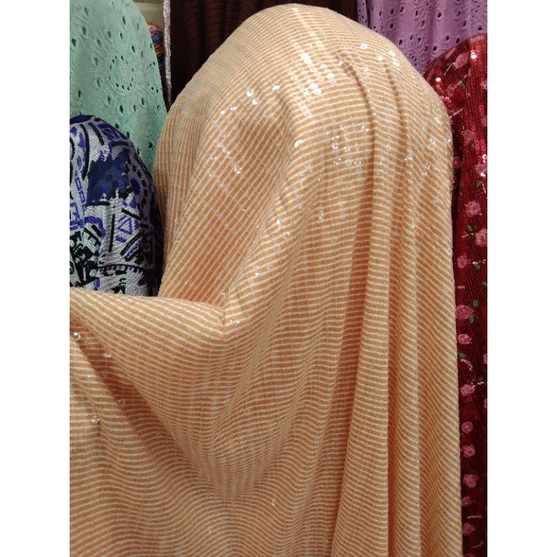 KAIN KAOS PAYET /SEQUIN ANTIK