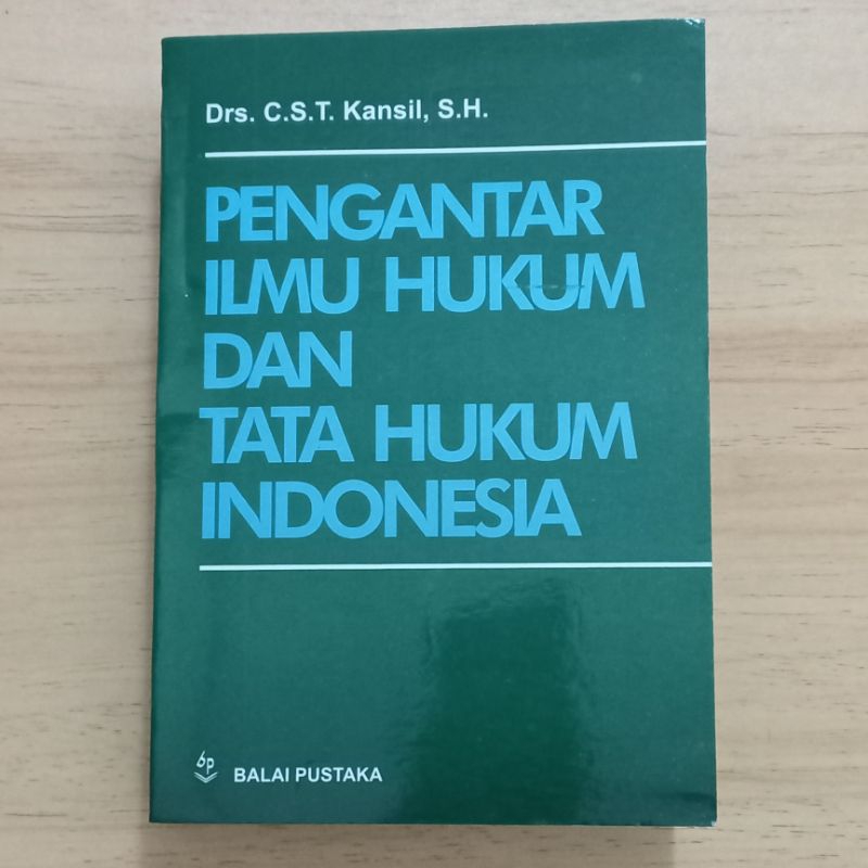 

PENGANTAR ILMU HUKUM DAN TATA HUKUM INDONESIA KANSIL