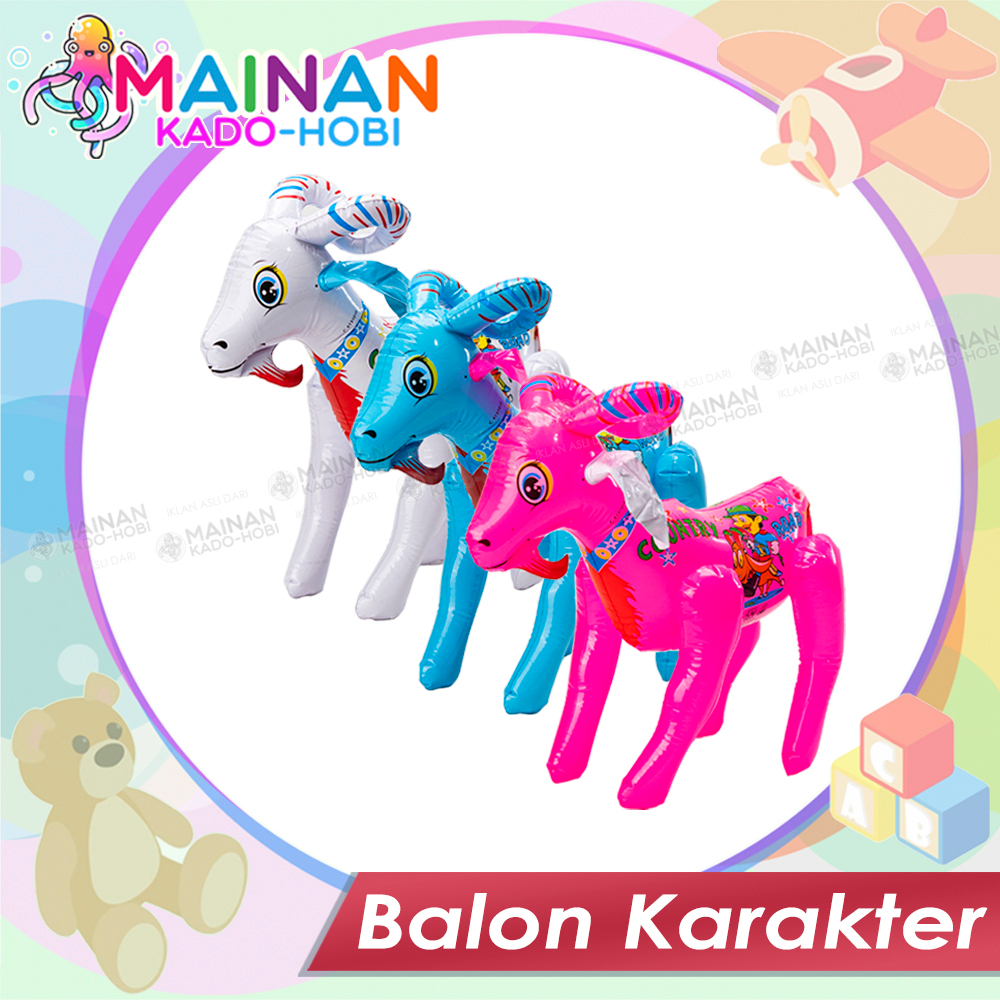 HADIAH ULANG TAHUN MAINAN EDUKASI ANAK UNISEX BALON FOIL PUKUL TINJU BONEKA ANIMAL