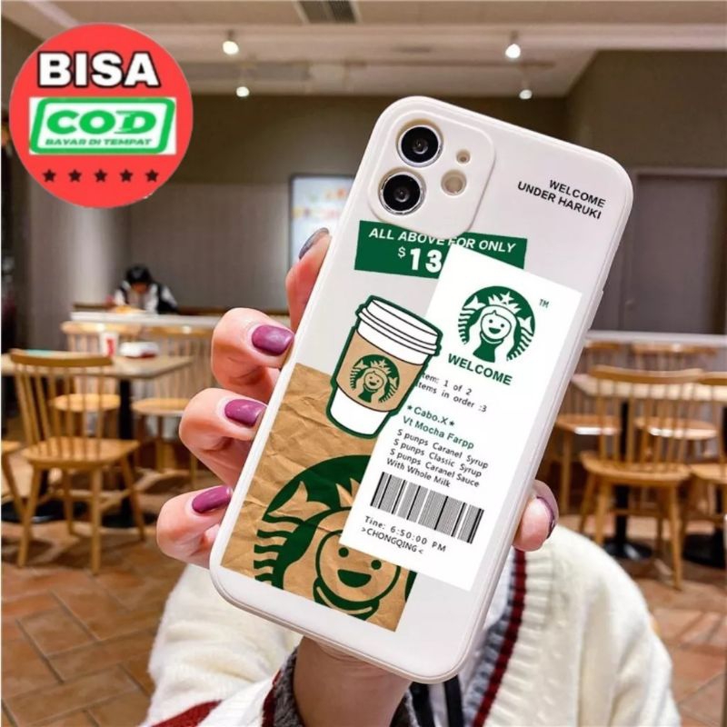 Case Starbucks OPPO A16 A16K A15 A15S A12 A11K A5S A7 F9 A3S A1K A92020 A52020 A31 A33 A53 A54 A55 A