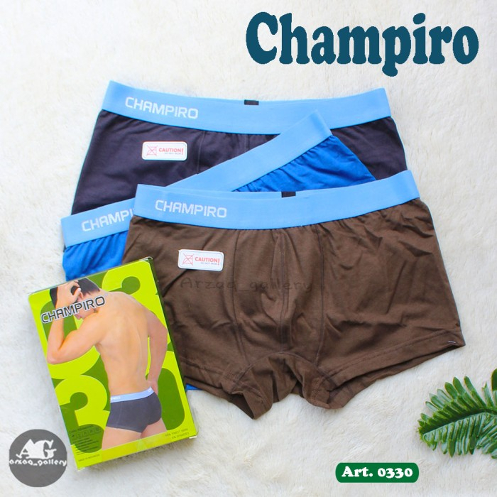 Champiro | 1 PCS Celana Dalam Pria Boxer Pria C0330C / CD Dalaman Cowok  Super LEMBUT