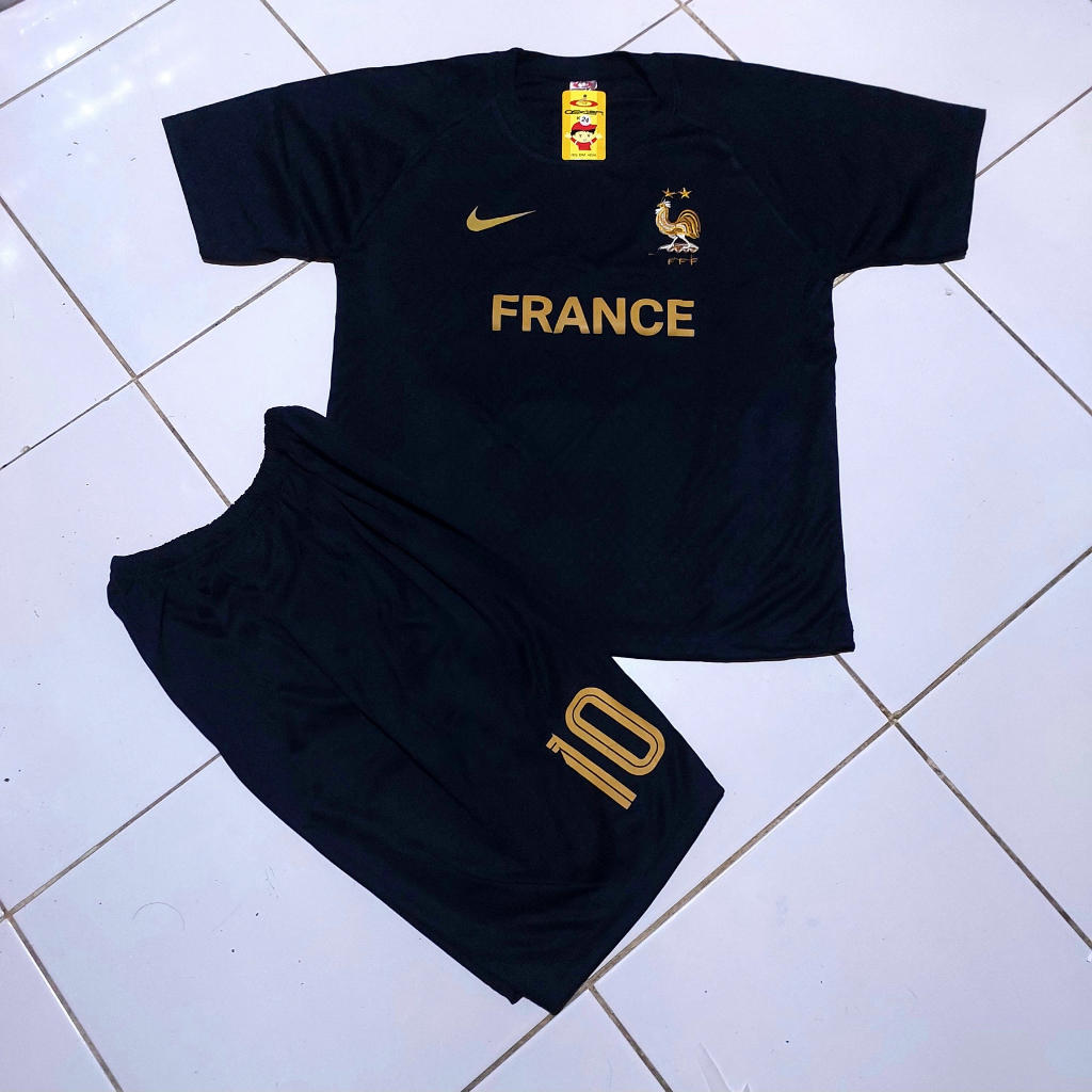 JERSEY MBAPPE/setelan baju bola prancis/setelan baju bola anak/setelan baju futsal/baju bola city/baju futsal murah