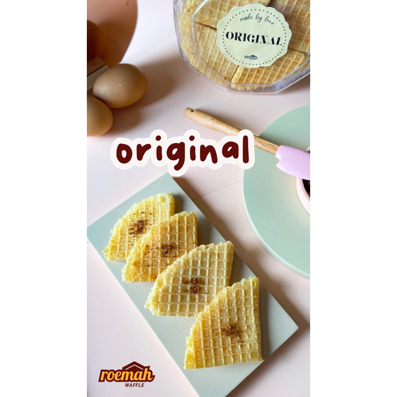 

Snack Waffle Crispy rasa Original