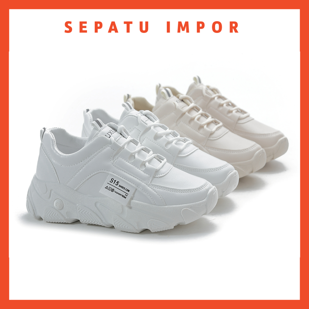 FREE KOTAK SEPATU!!! SALE!!! DULCEA SEPATU WANITA SNEAKERS IMPORT SP2037 - 211