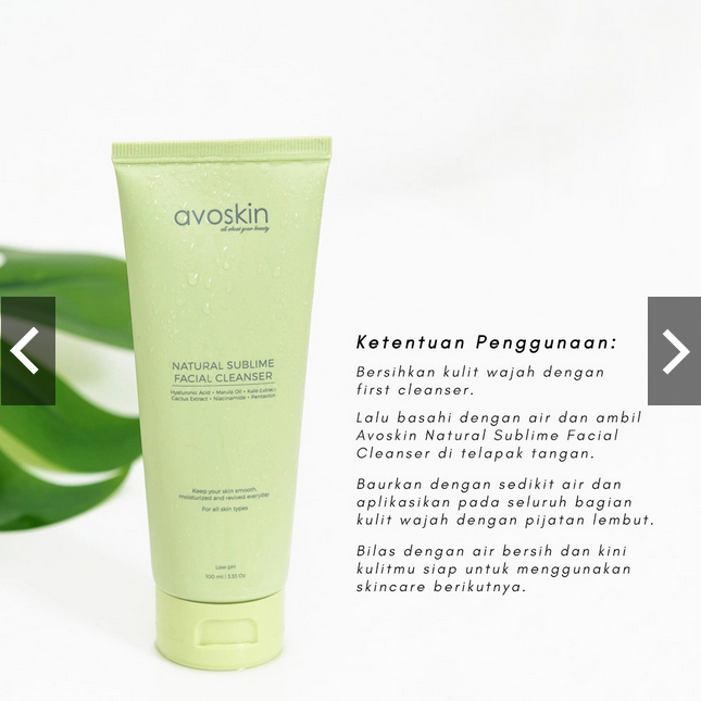 Avoskin Natural Sublime Facial Cleanser