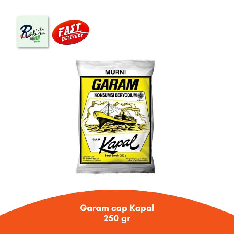 

Garam Cap Kapal 250 gr