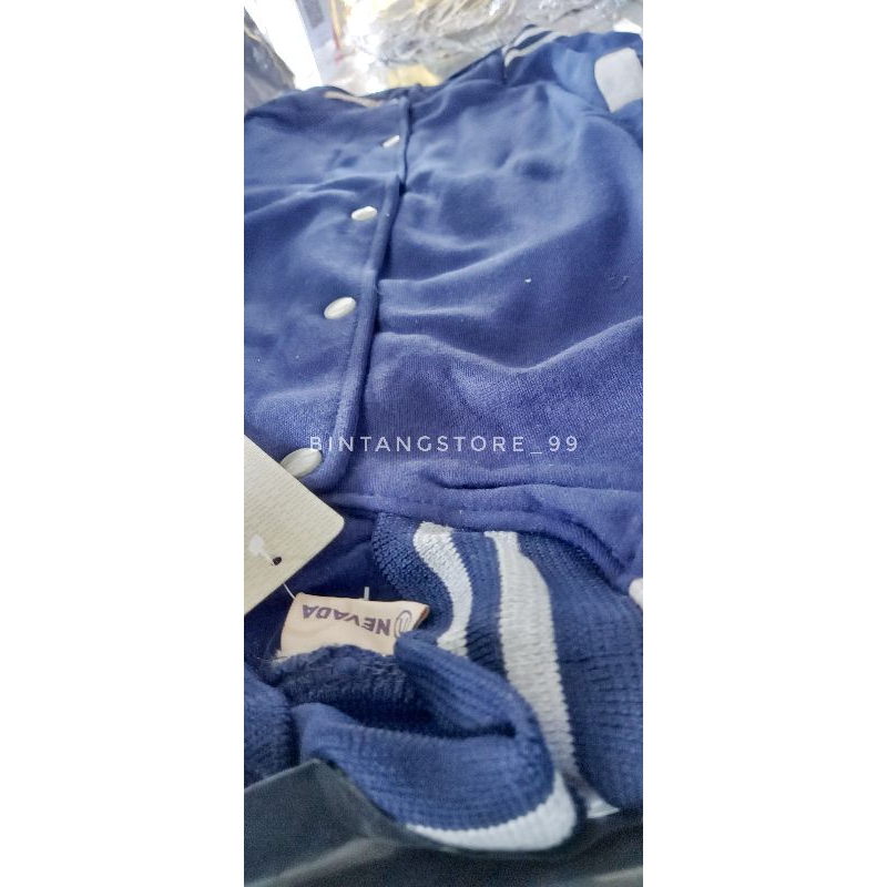 Jaket  Varsity Nevada Baseball Pria/Wanita