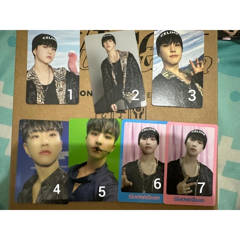 SHARING DICON 102 SEVENTEEN HOSHI