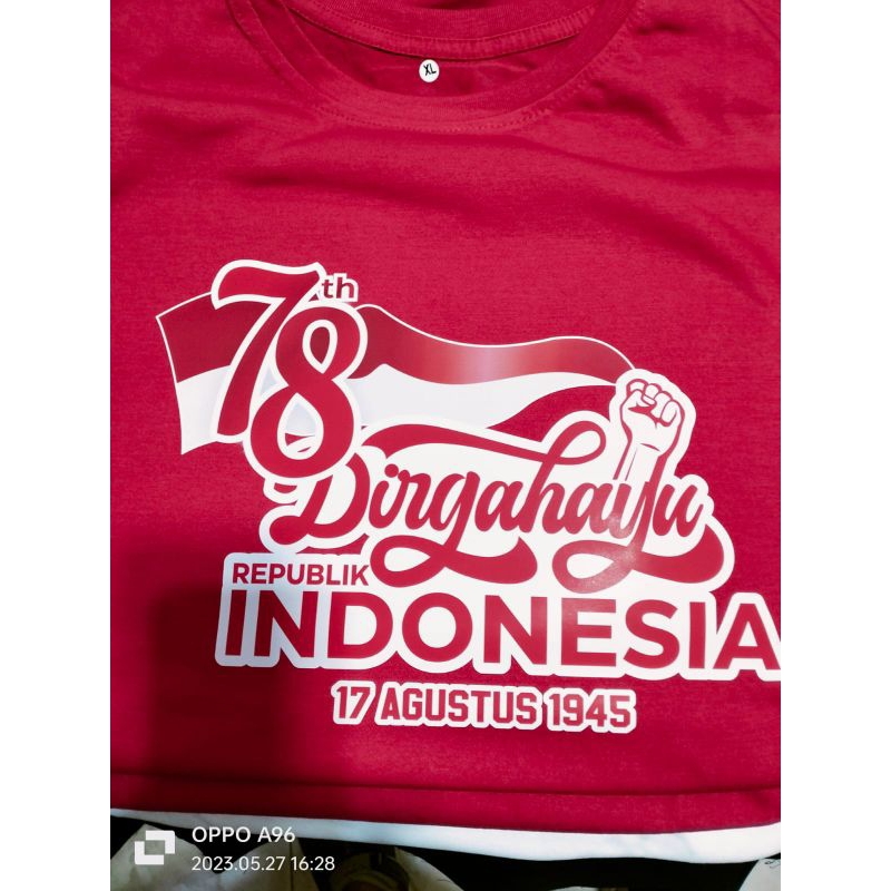 Kaos Distro Pria Wanita - Model Terbaru - Kaos Gambar Dargahayu Republik Indonesia - Kaos 17 Agustus