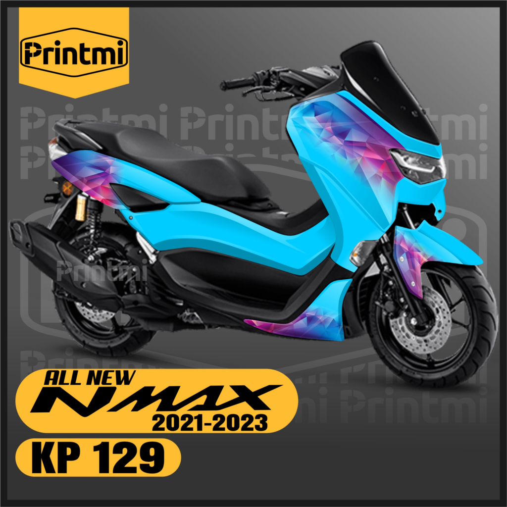 Printmi Stiker Decal Motor Nmax 155 New 2021 2022 2023 2024 Full Body Abs Connected Yamaha Variasi M