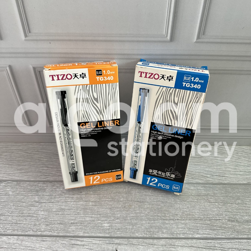 

ECER ( 1 PCS ) Pulpen Tizo TG340 1.0 mm Gel Pen Tizo TG340 1.0mm Pen gel