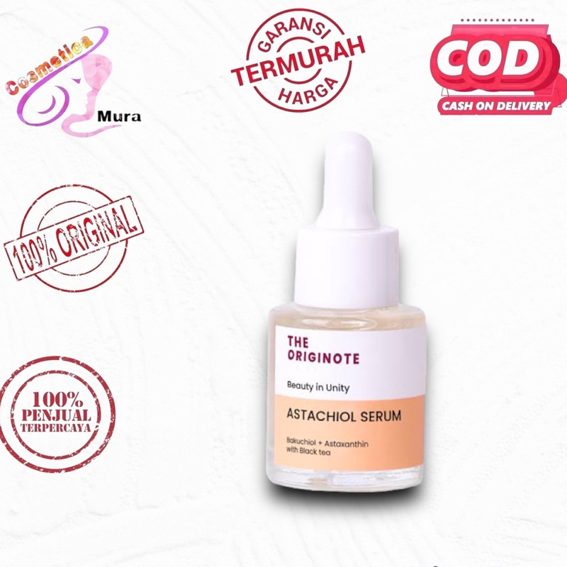 [ asthaciol serum ] the originote serum astachiol || bakuchiol + astaxanthin with black tea