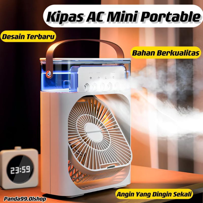 Kipas Pendingin Mini AC Portable Air Cooler Mobil Dan Ruangan | AC Portable Air Cooler AC Super Dingin⭐Panda99⭐