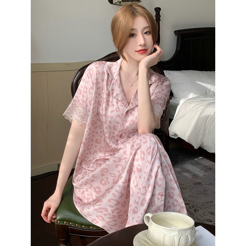 003 Ultra Luxury Sleepwear Kelas Atas Piyama Satin Daster Bahan Satin High Quality Piyama Import/ Baju Tidur Import / Baju Tidur Murah / Piyama Set / piyama wanita /Piyama Satin/Baju Tidur Set