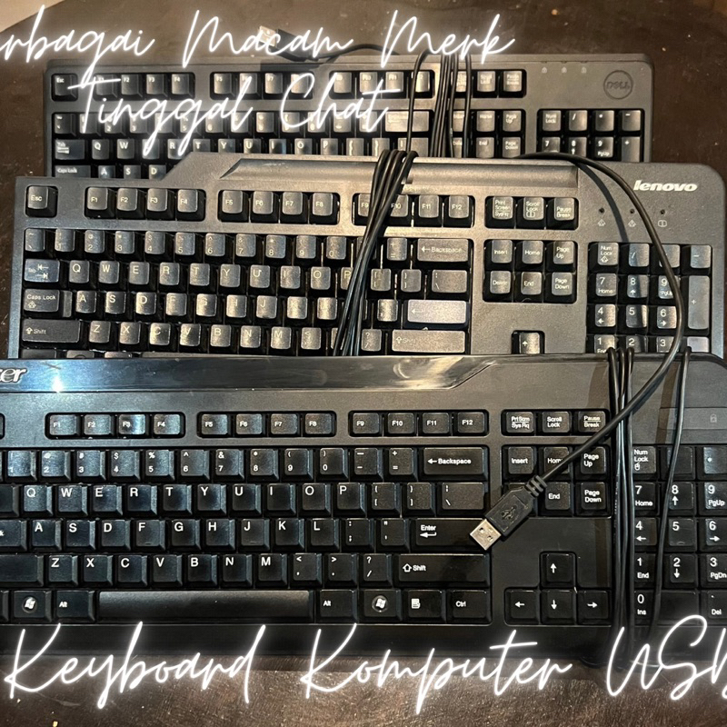 ketboard usb pc komputer built up