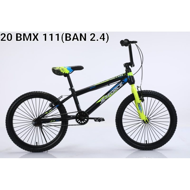 Sepeda anak BMX 20&quot; Power Rider ban 20x2.4 jari 10 G KOKOH  BONUS JALU sesuai dipajang