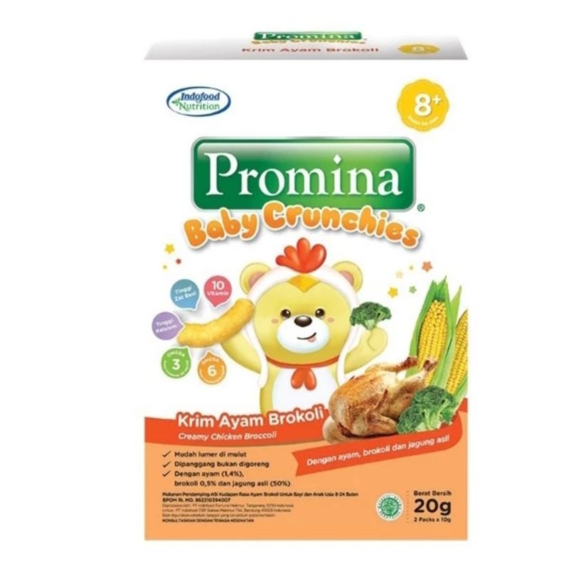 Promina Crunchies Snack MPASI Keju Crunchy  Cheese crunchies cruncies Promina Baby Chrunchies Murah Lebay