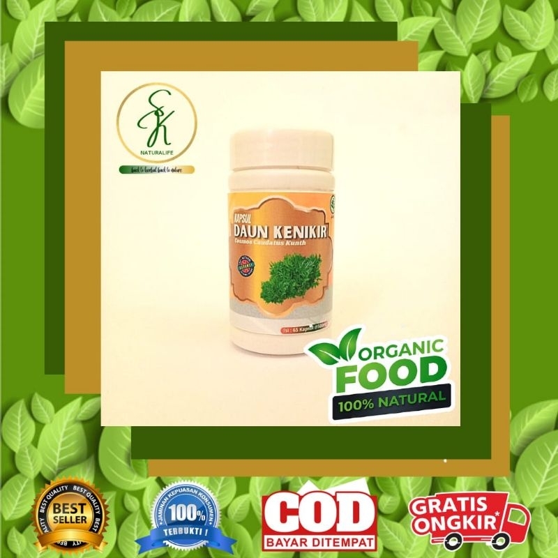 Kapsul Herbal Daun Kenikir organik COD