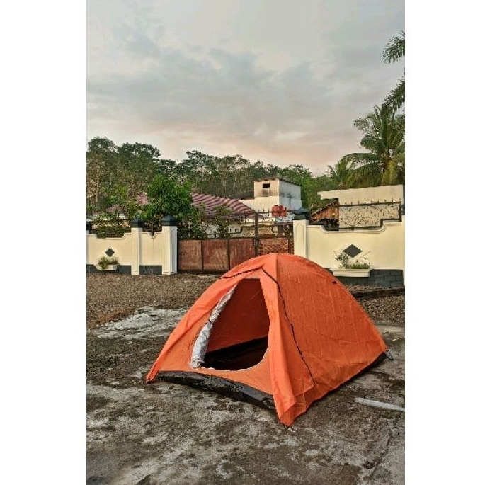 Rivermount tenda Camping doble layer alas terpal kapasitas 2 orang ( bekas ngonten )