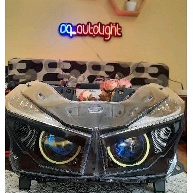 Headlamp projie vario 125/150 led old