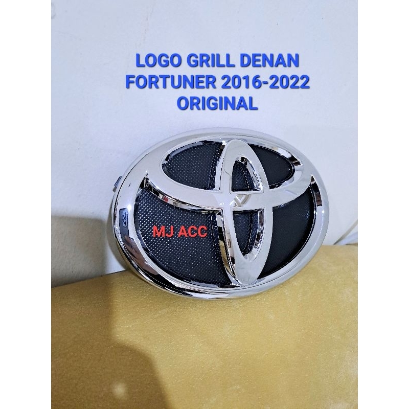 LOGO GRILL ALL NEW FORTUNER 2016-22 ( ORI)