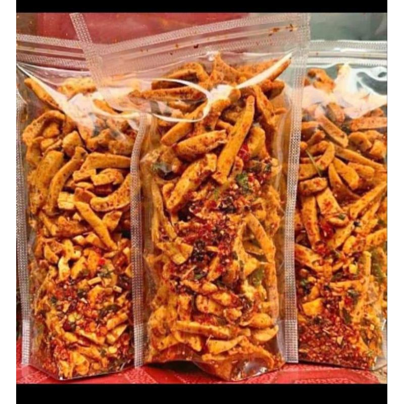 

(READY STOK) jajanan viral Basreng stik pedas daun jeruk