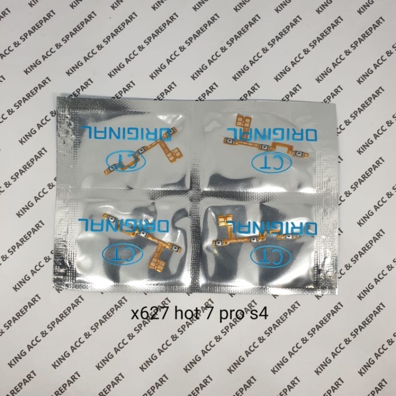 FLEXIBEL FLEXIBLE FLEKSIBEL INFINIX SMART 3 PLUS S4 X625 X627 ON OF OFF VOLUME