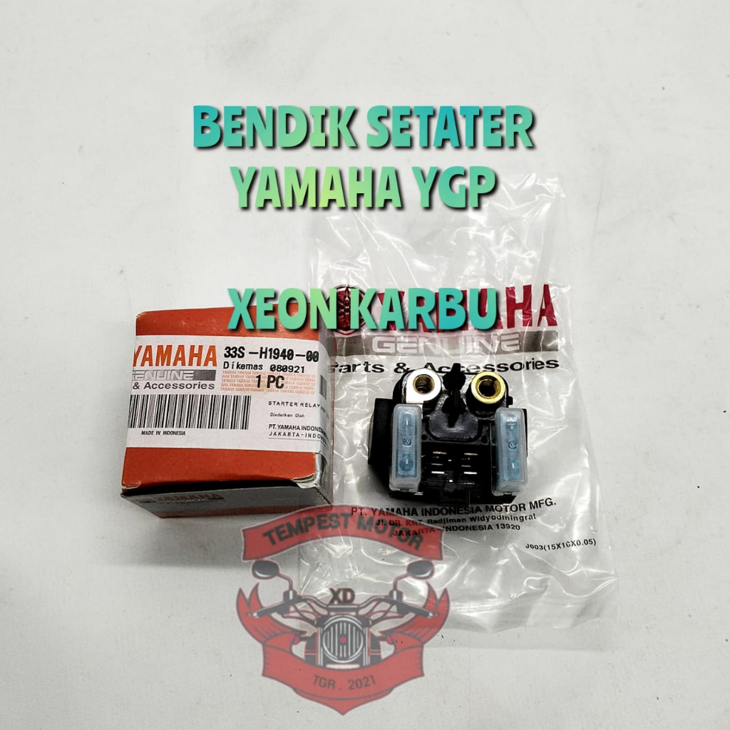 BENDIK STATER XEON RELAY START XEON KARBU BENDIK SETATER ORI YAMAHA XEON BANDIK START XEON BENDIK