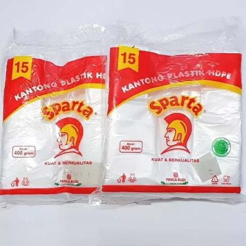 Kantong Plastik HD Bening Sparta 25