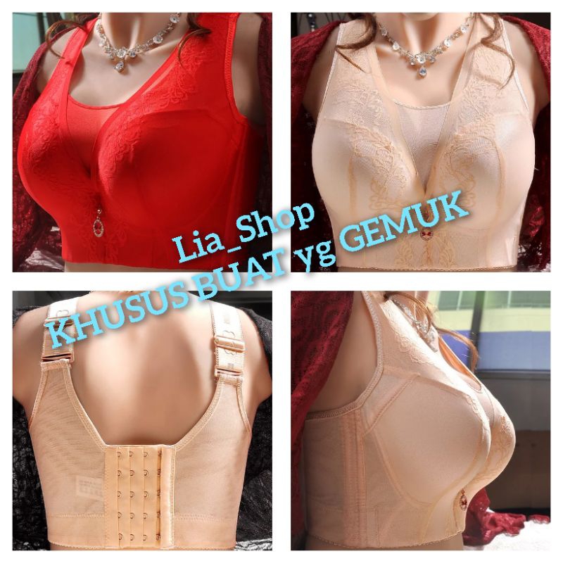 BH KEMBEN CUP D/E, Bra Big Size Full cup Bra Cup Besar 126
