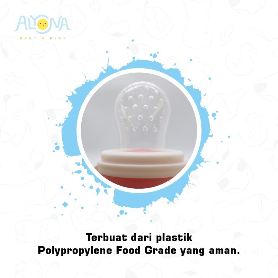 Ktmstore Fruit Food Feeder Dot Empeng Buah Alat Makan Bayi ALyona AL-001