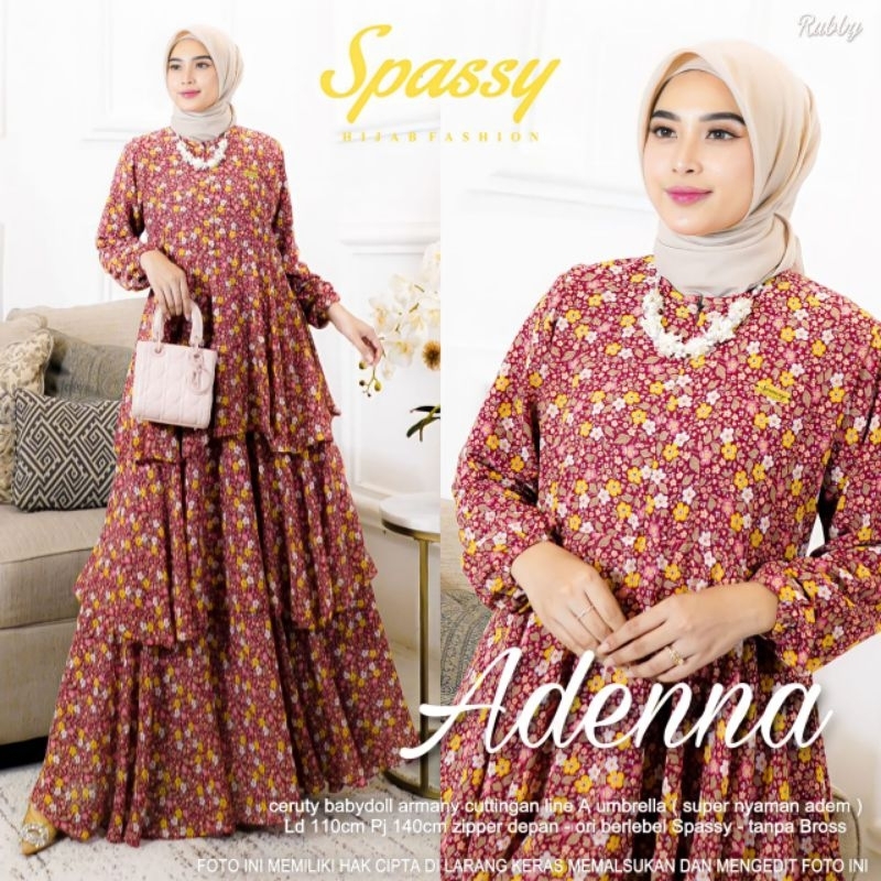 adenna dress ori spassy