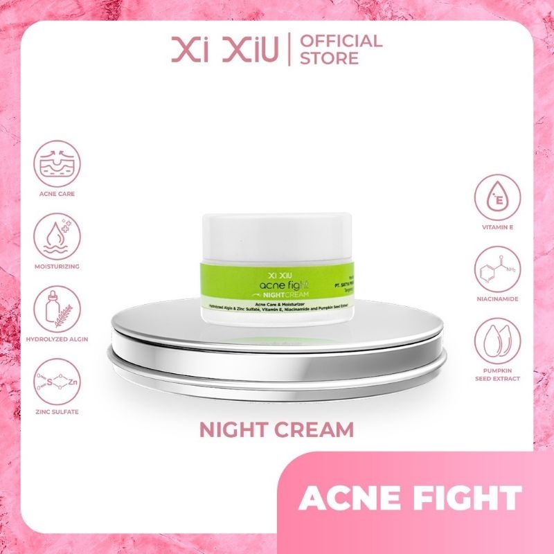 XI XIU Acne Fight Night Cream