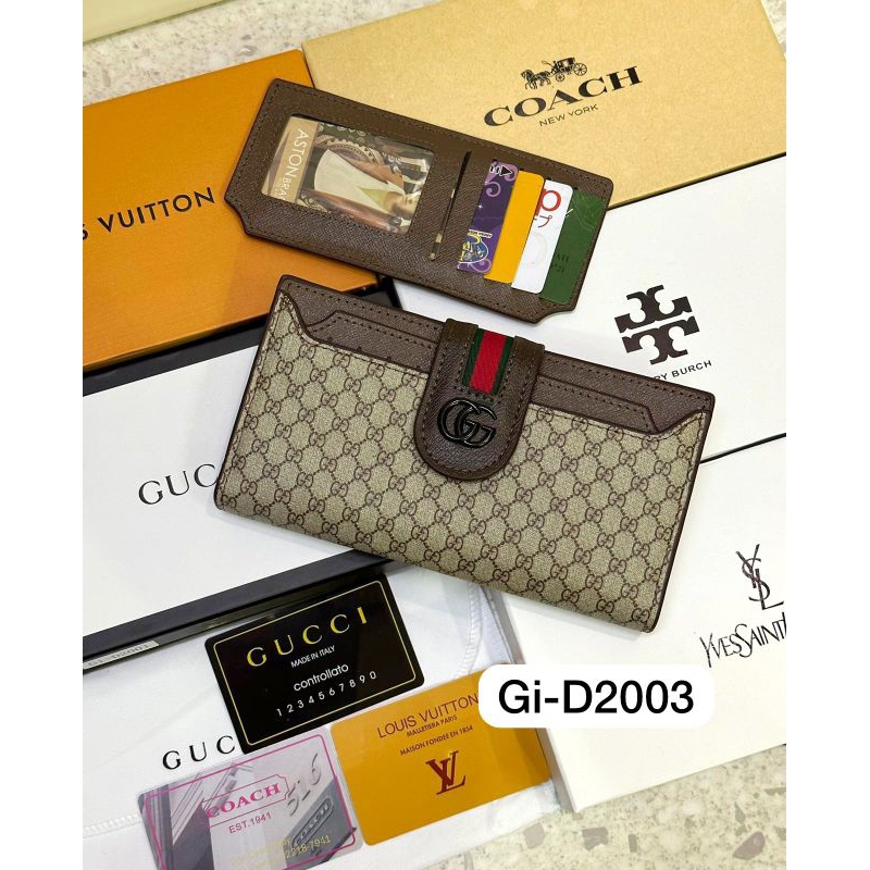 dompet panjang full kartu free box kode Gi-D200