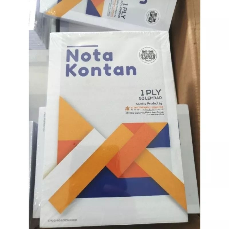 

Nota 1play 10X50lembar