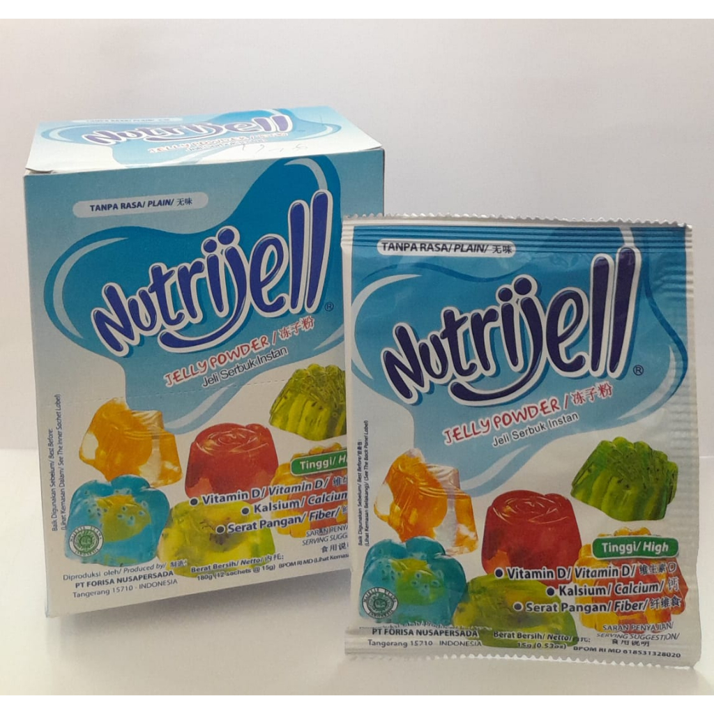 

Nutrijell plain 15 gr