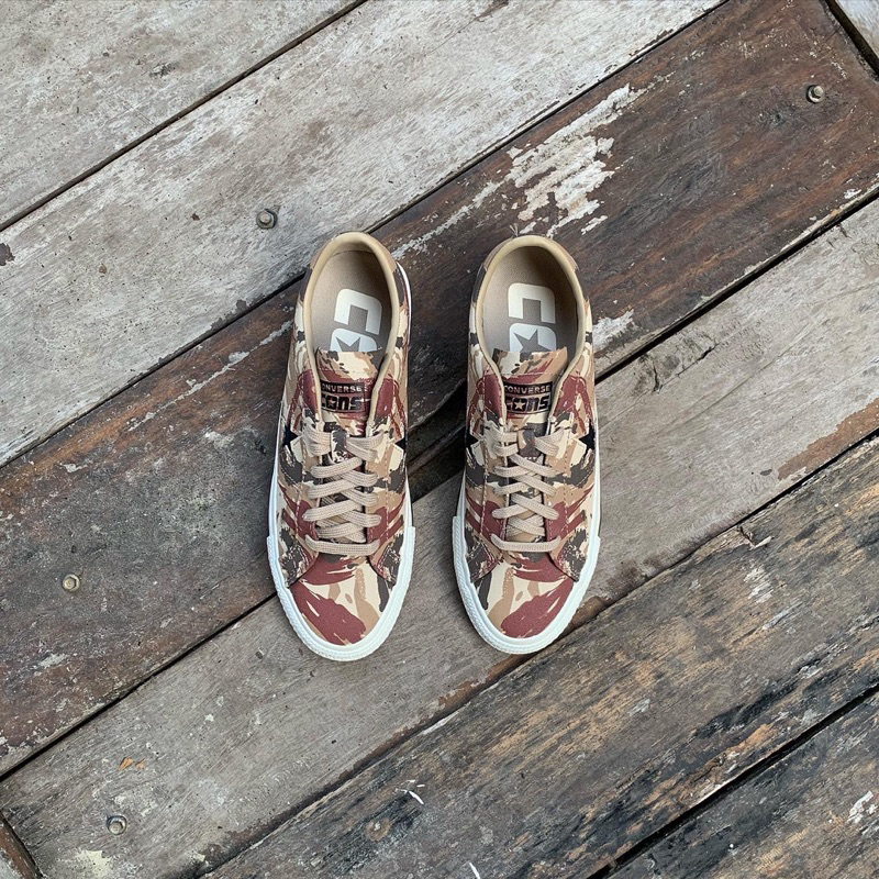 CONVERSE ONE STAR PRO OX VINTAGE KHAKI/BLACK EGRET ORIGINAL