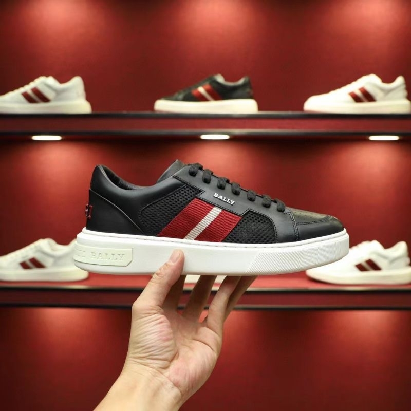 sepatu pria strip sneaker cowok bal ly p1shoes men shoes new series terlaris