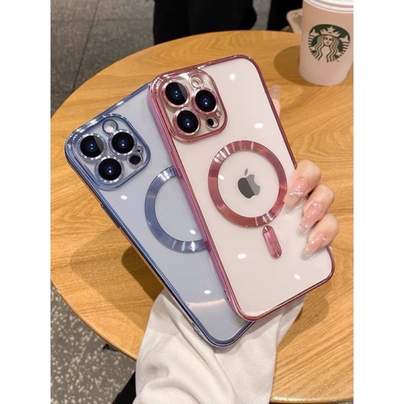 Soft Case Magnetik Support Magsafe Wireless Charging Phone Case Silikon With Ring Lensa Kamera Untuk Iphone 11 Iphone 11 Pro Iphone 11 Pro Max