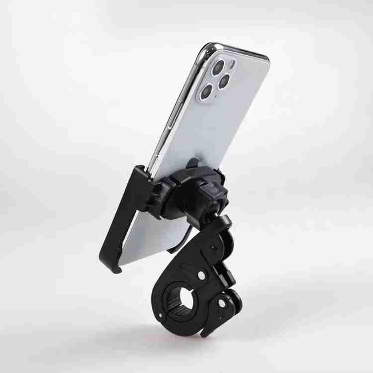 T&amp;Y Motorcycle Phone Holder Universal HP Tempat Handphone Stang Sepeda Motor Holder Spion Stand Bracket HP dan GPS Anti Slip Murah Import